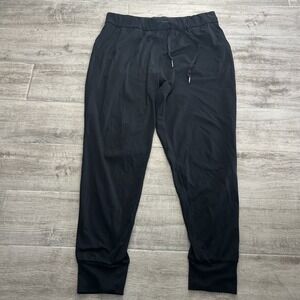 Sage Collective Womens Drawstring Cuffed Leg Joggers‎ Pockets Stretch Pants Sz M